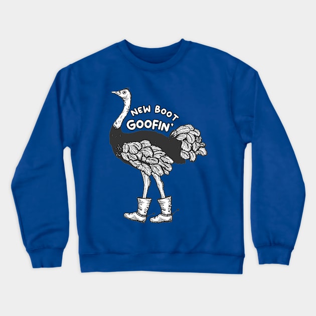 New Boot Goofin' Absurd Bird Crewneck Sweatshirt by yaywow